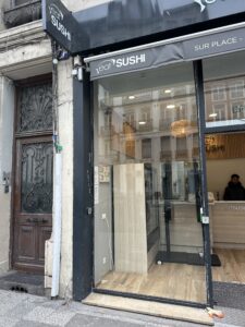 Remplacement vitrine Lille