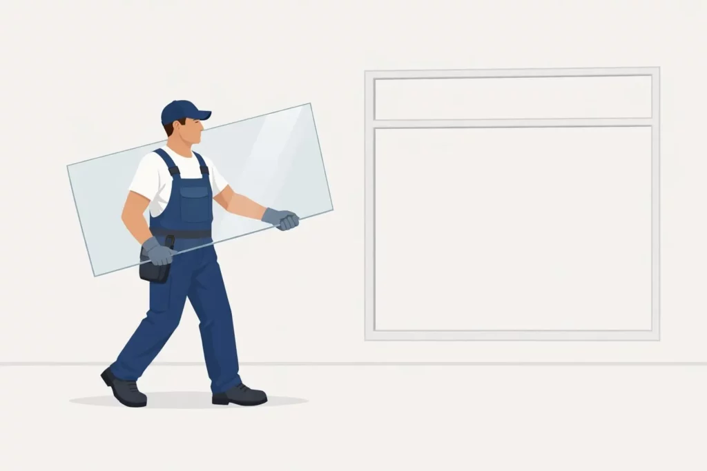 Vitrier pour professionnels Lille, interventions rapides pour votre activité