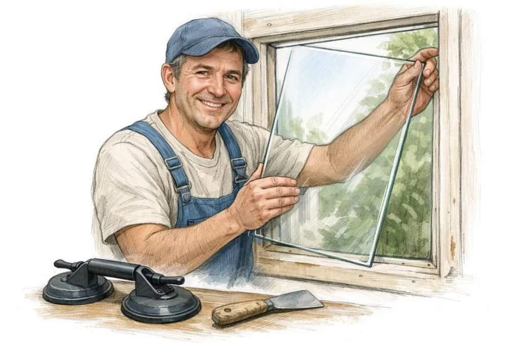 Artisan vitrier La Madeleine 59110 pour vos urgences de vitrerie 24/7