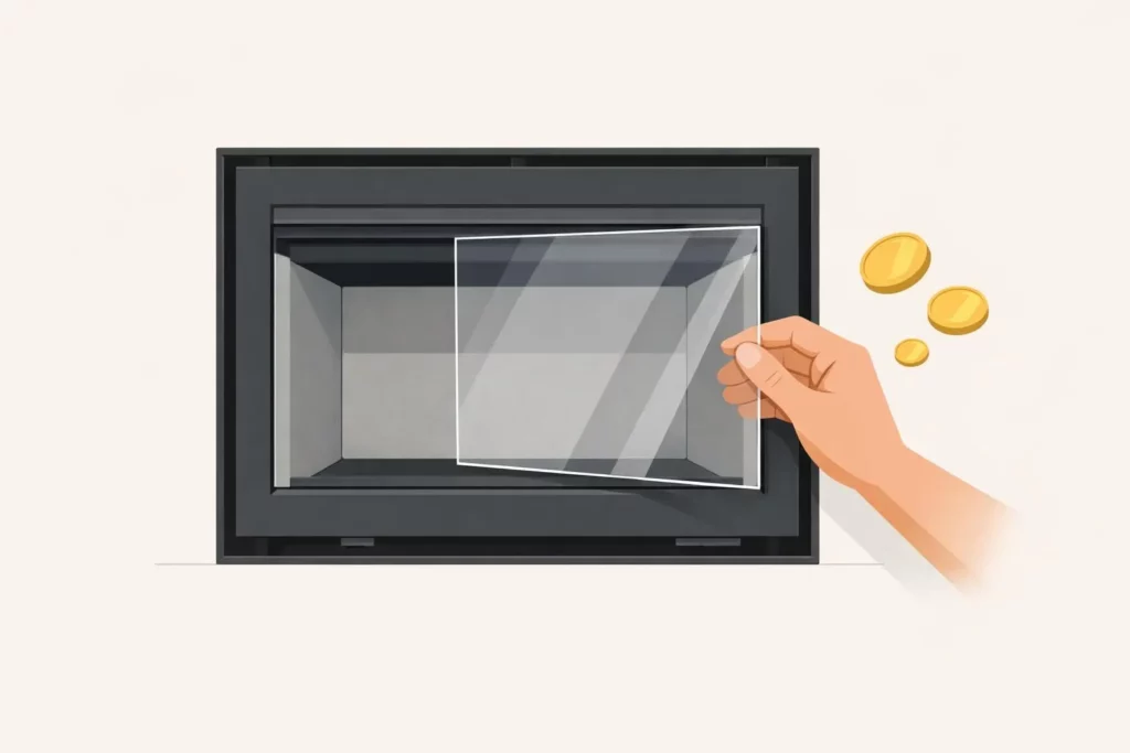 Coût remplacement vitre insert, facteurs de prix et budget à prévoir en 2026