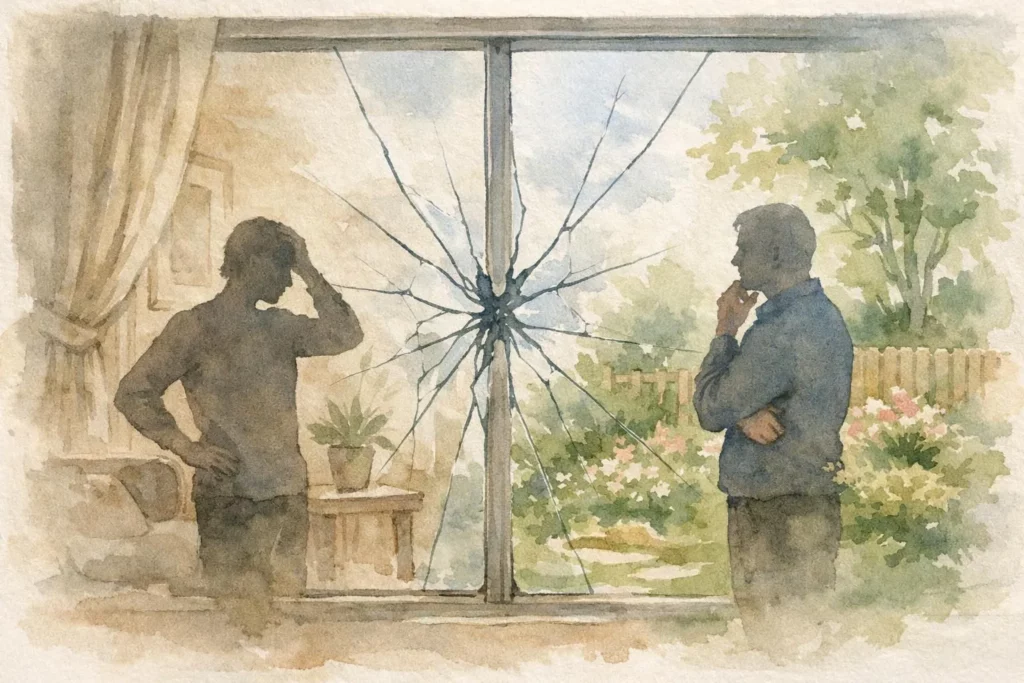 Vitre cassée locataire ou propriétaire, qui paie vraiment la facture