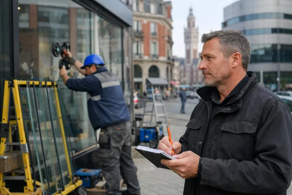 Vitrerie professionnelle à Lille métropole, notre verdict terrain